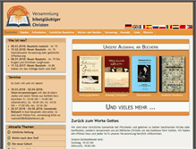 Tablet Screenshot of biblebelievers.de